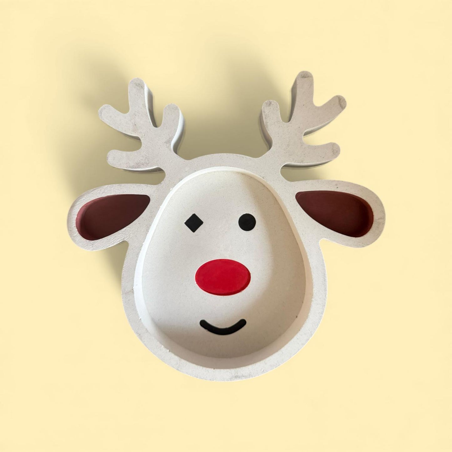 Vassoio renna natalizia