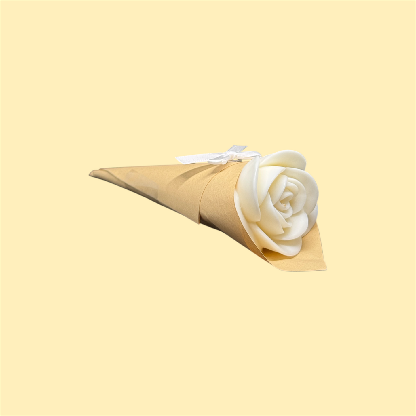 Rosa singola in carta