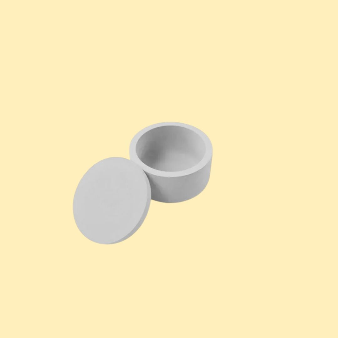 Essenza - LUMO CIRCLE - Vaso/Portacandele tondo con tappo